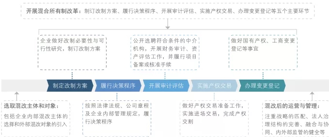 混合所有制改革的流程步驟