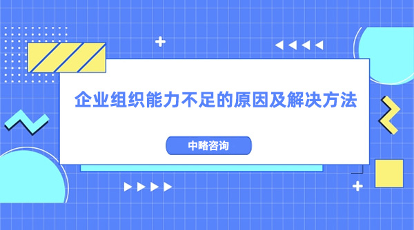 企業(yè)組織能力不足的原因及解決方法